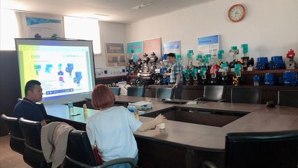 遠為國際貿易拜訪韓國GINICE吉事工廠